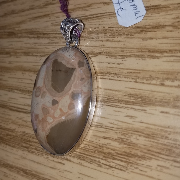 New Sterling silver Stomalite pendant - Picture 2 of 8